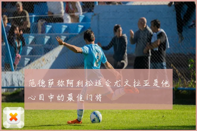 范德萨称阿利松适合尤文拉亚是他心目中的最佳门将