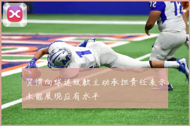 贺惯向球迷致歉主动承担责任表示未能展现应有水平